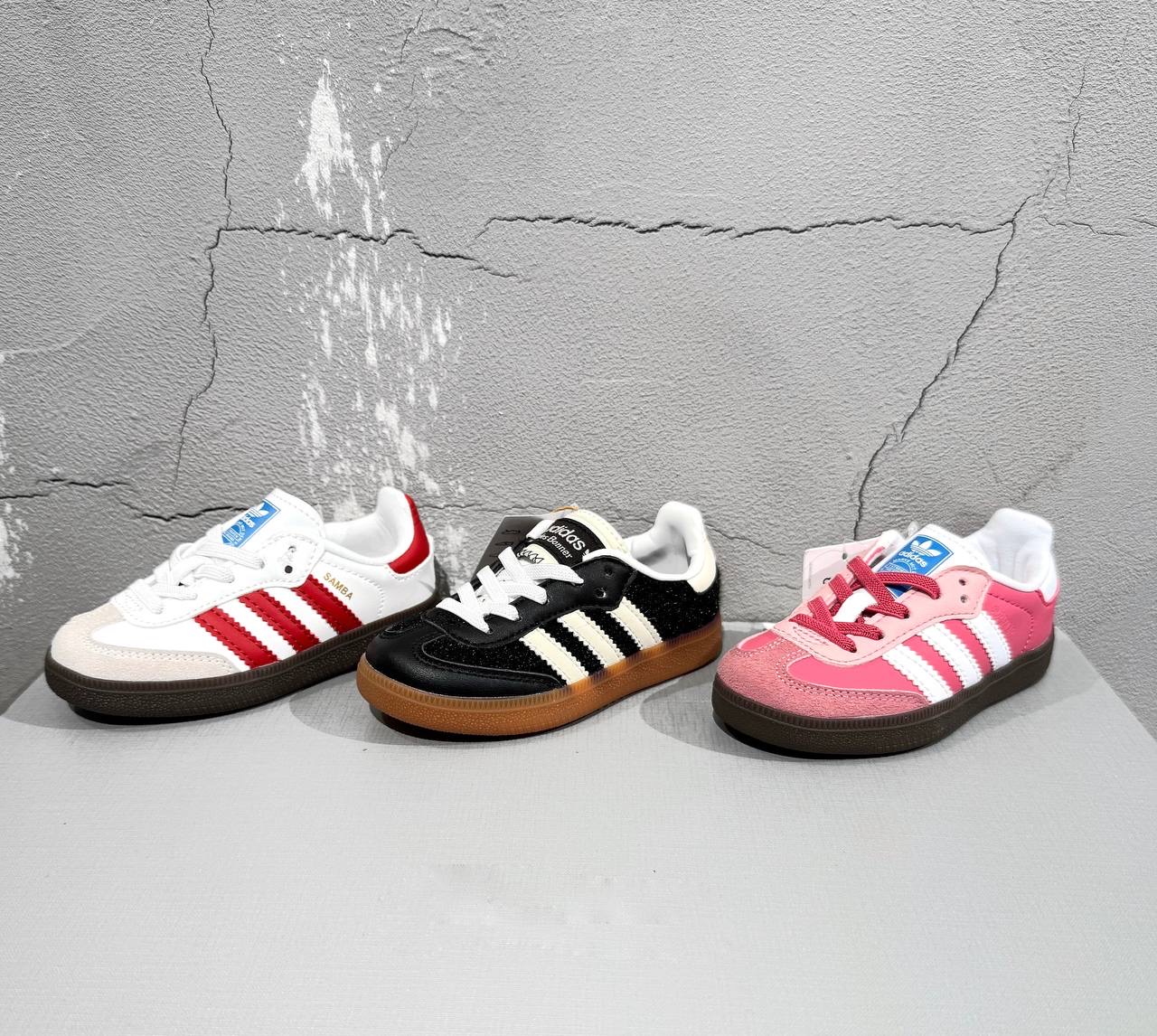 ADIDAS SAMBA / BLACK — NO LOGO STORE