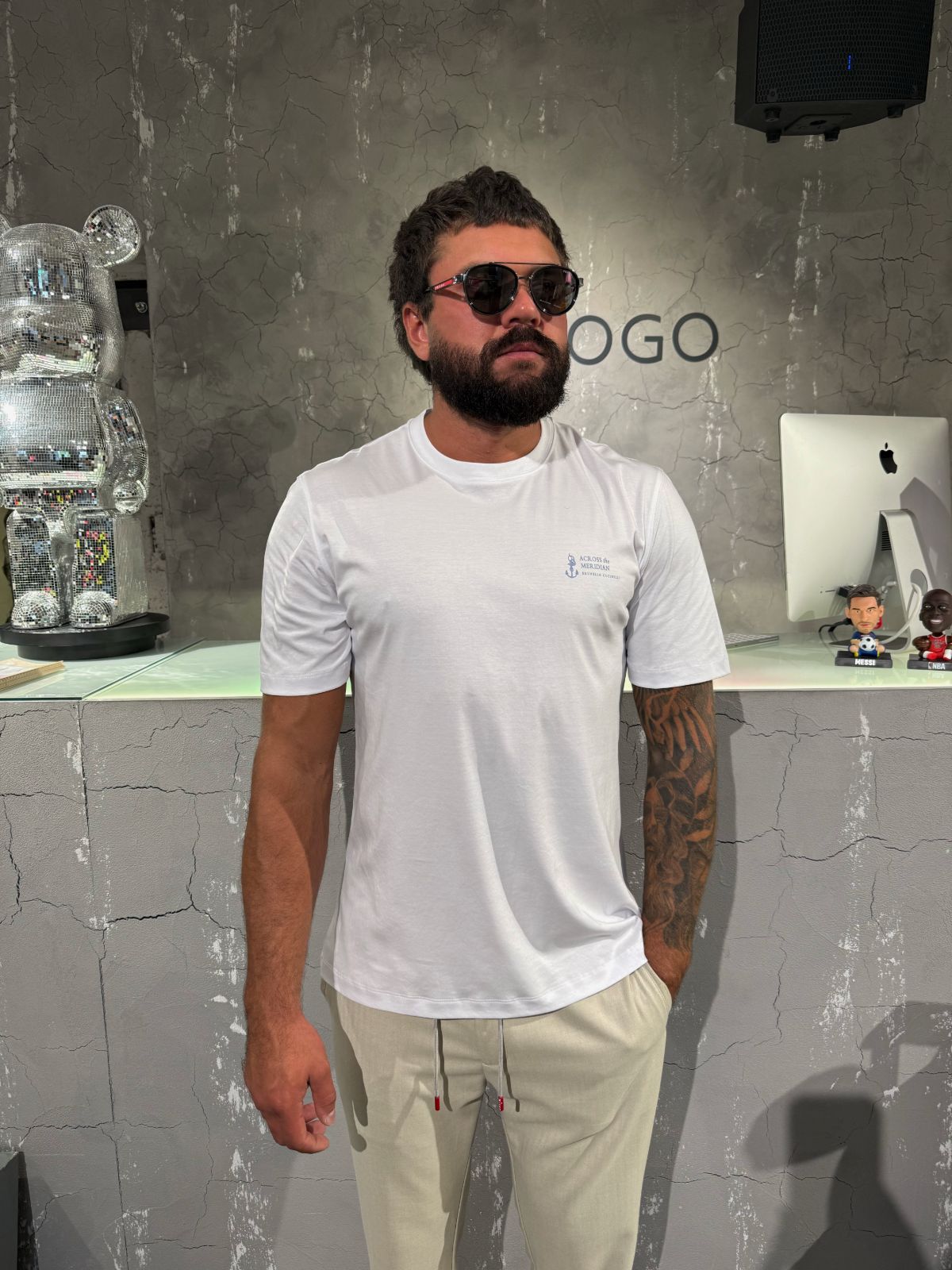 Футболка BRUNELLO CUCINELLI — NO LOGO STORE