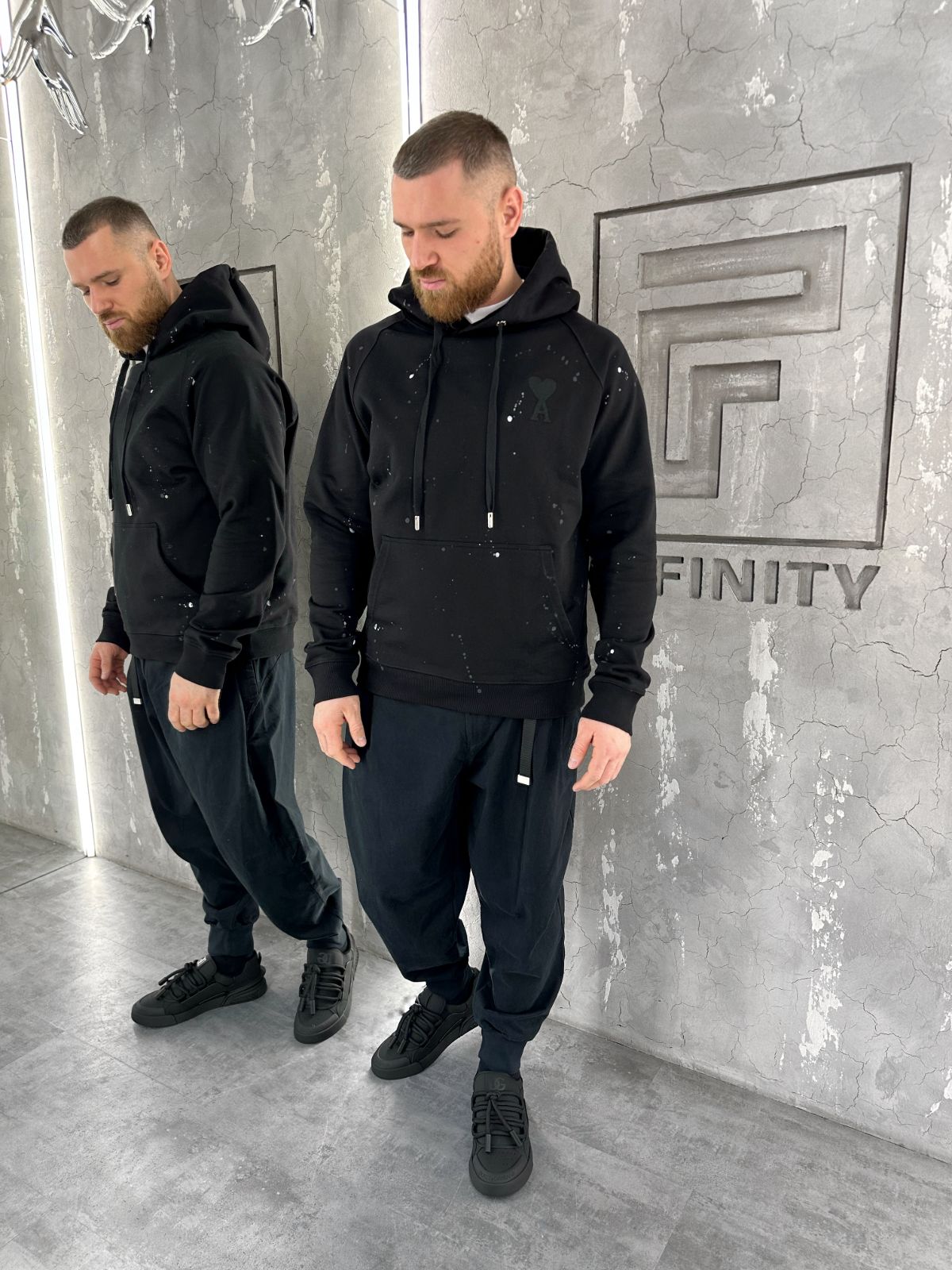 Худи AMI — Мужское, NO LOGO STORE (фото 2)