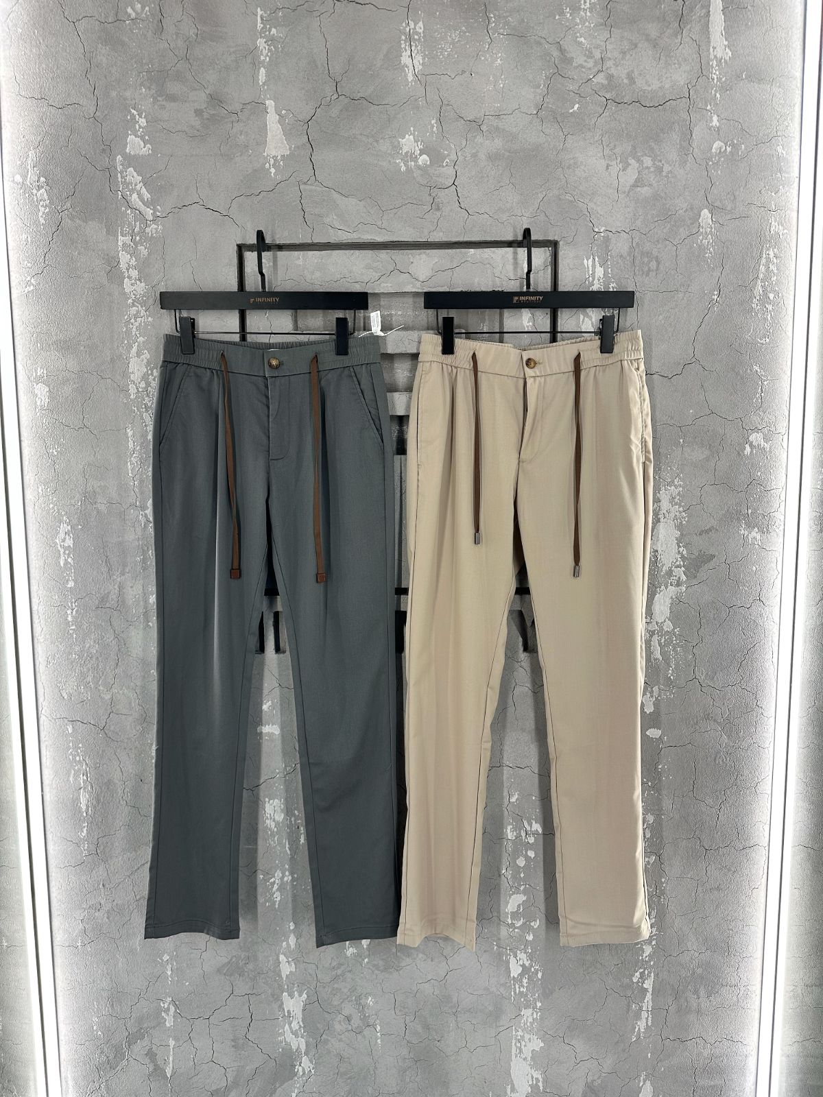 Брюки BRUNELLO CUCINELLI / GRAY — NO LOGO STORE