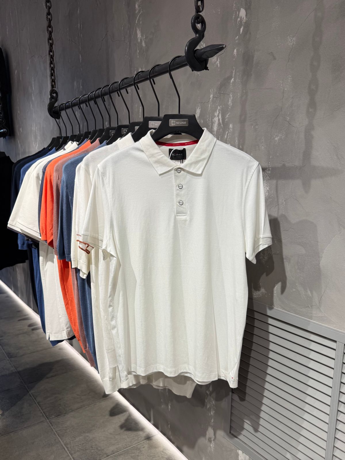 Рубашка-поло KITON — NO LOGO STORE
