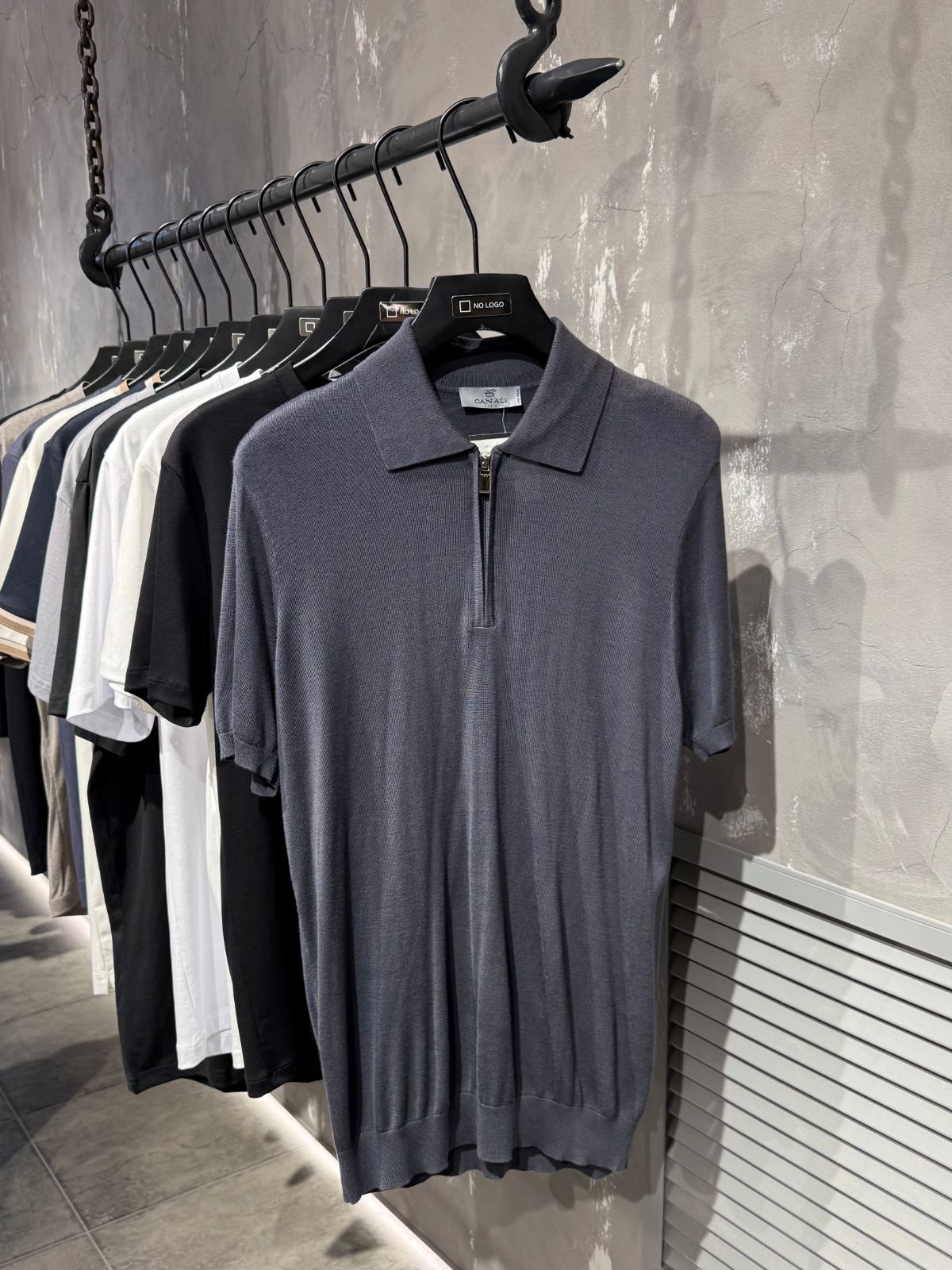 Рубашка-поло CANALI — NO LOGO STORE