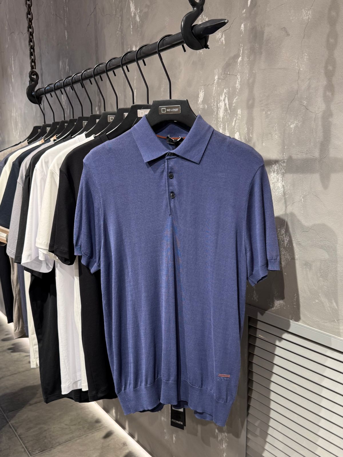 Рубашка-поло ZEGNA — NO LOGO STORE