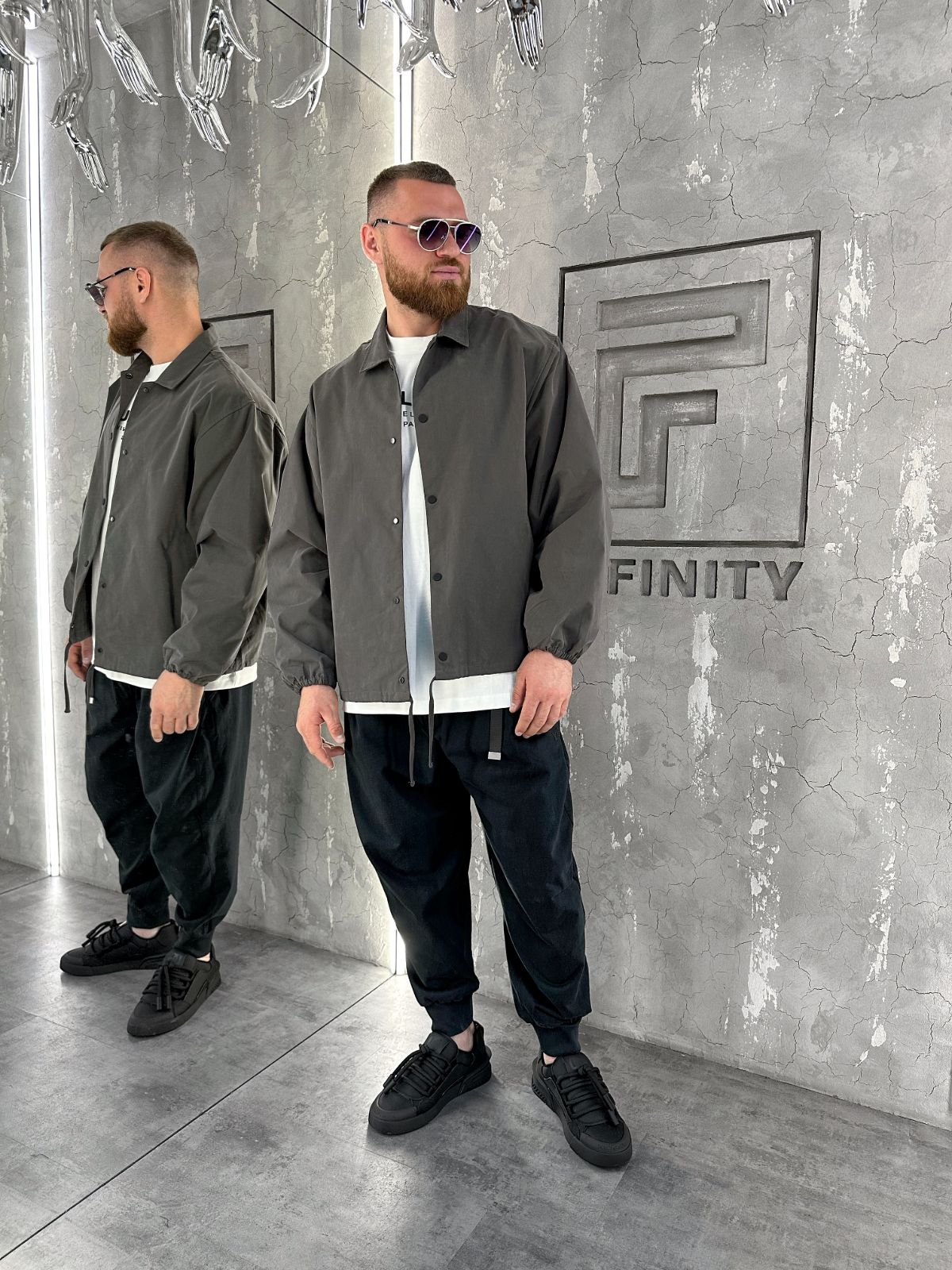 Ветровка FEAR OF GOD ESSENTIALS — Мужское, NO LOGO STORE (фото 2)