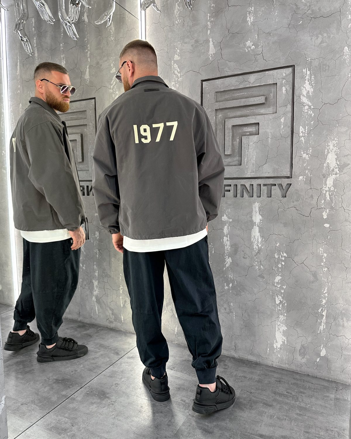 Ветровка FEAR OF GOD ESSENTIALS — NO LOGO STORE