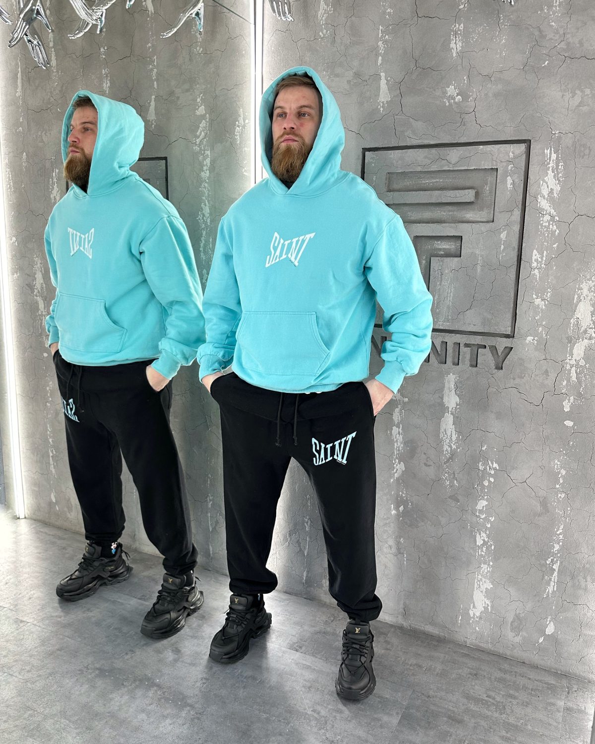 Худи SAINT MXXXXXX — Мужское, NO LOGO STORE (фото 2)