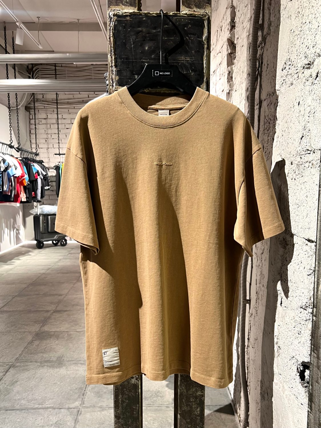 Футболка BASIC POWER — NO LOGO STORE