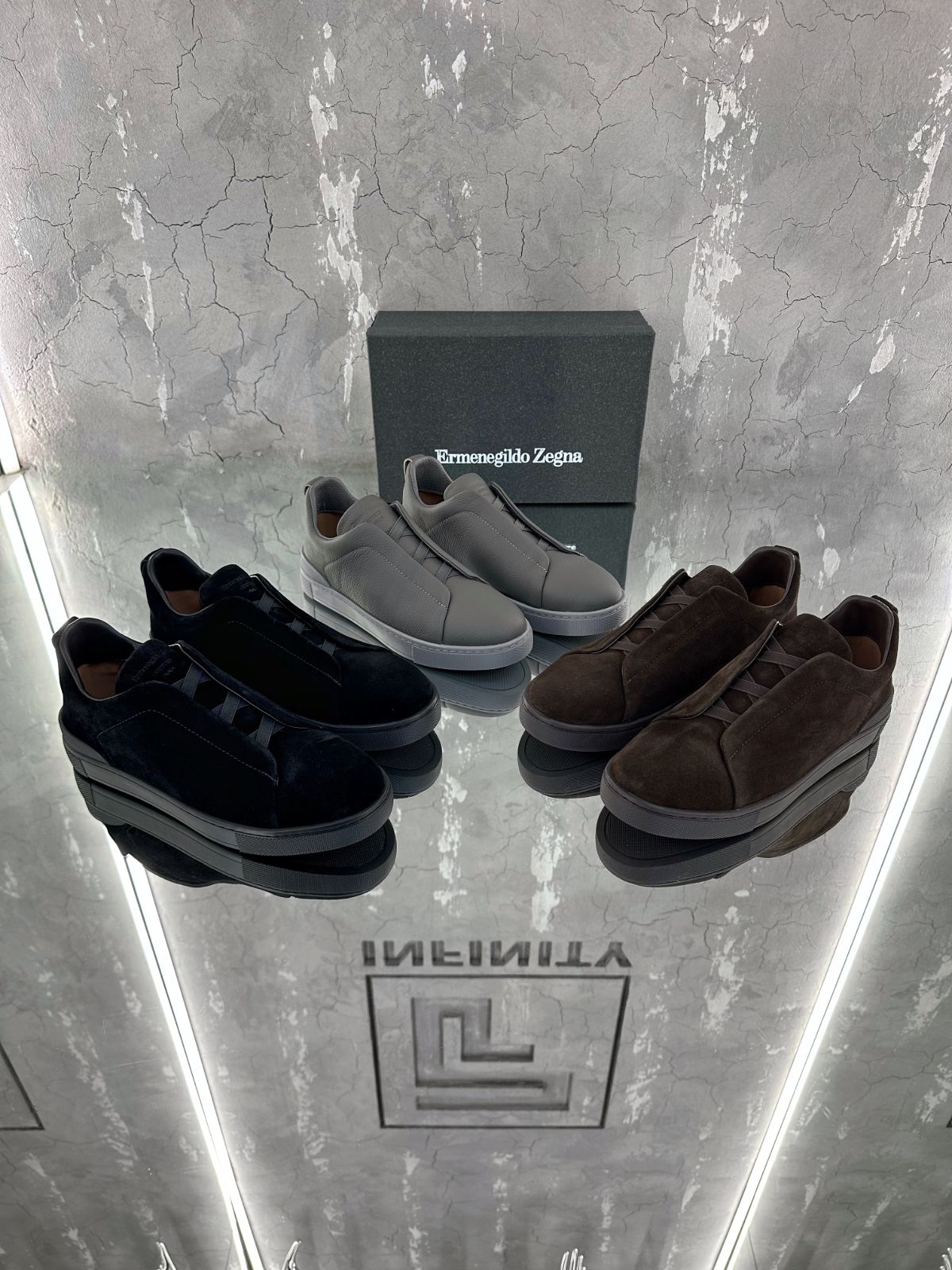 ZEGNA / GRAY — NO LOGO STORE