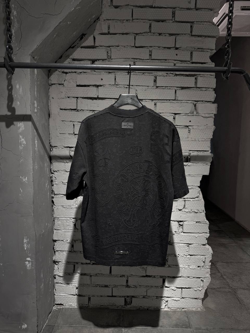 Футболка CHROME HEARTS — Мужское, NO LOGO STORE (фото 2)