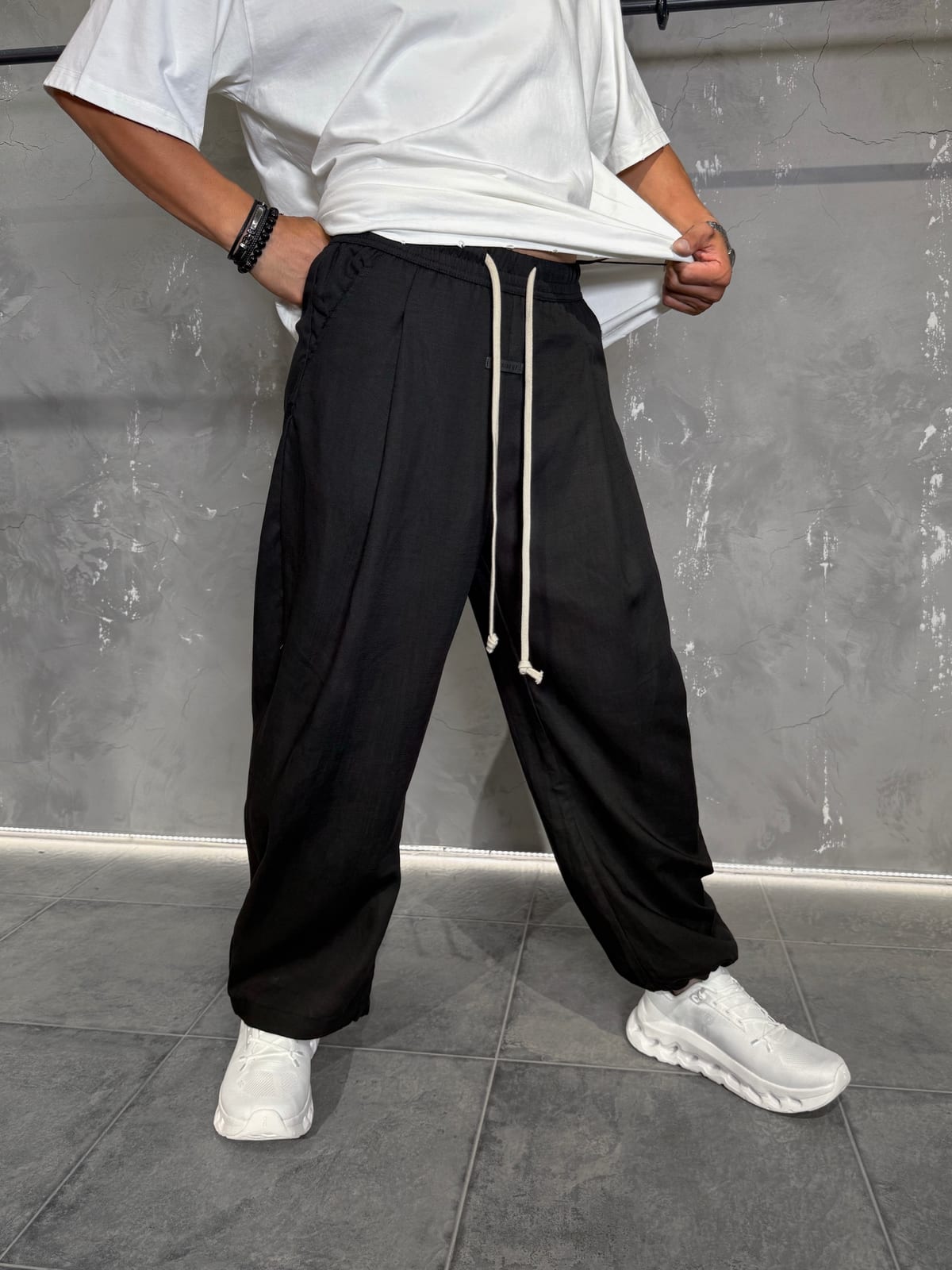 Брюки GABSERINE ELEVEN — NO LOGO STORE
