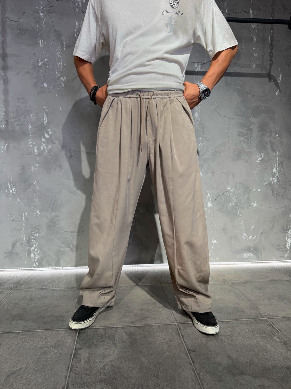 Брюки GABSERINE ELEVEN — NO LOGO STORE