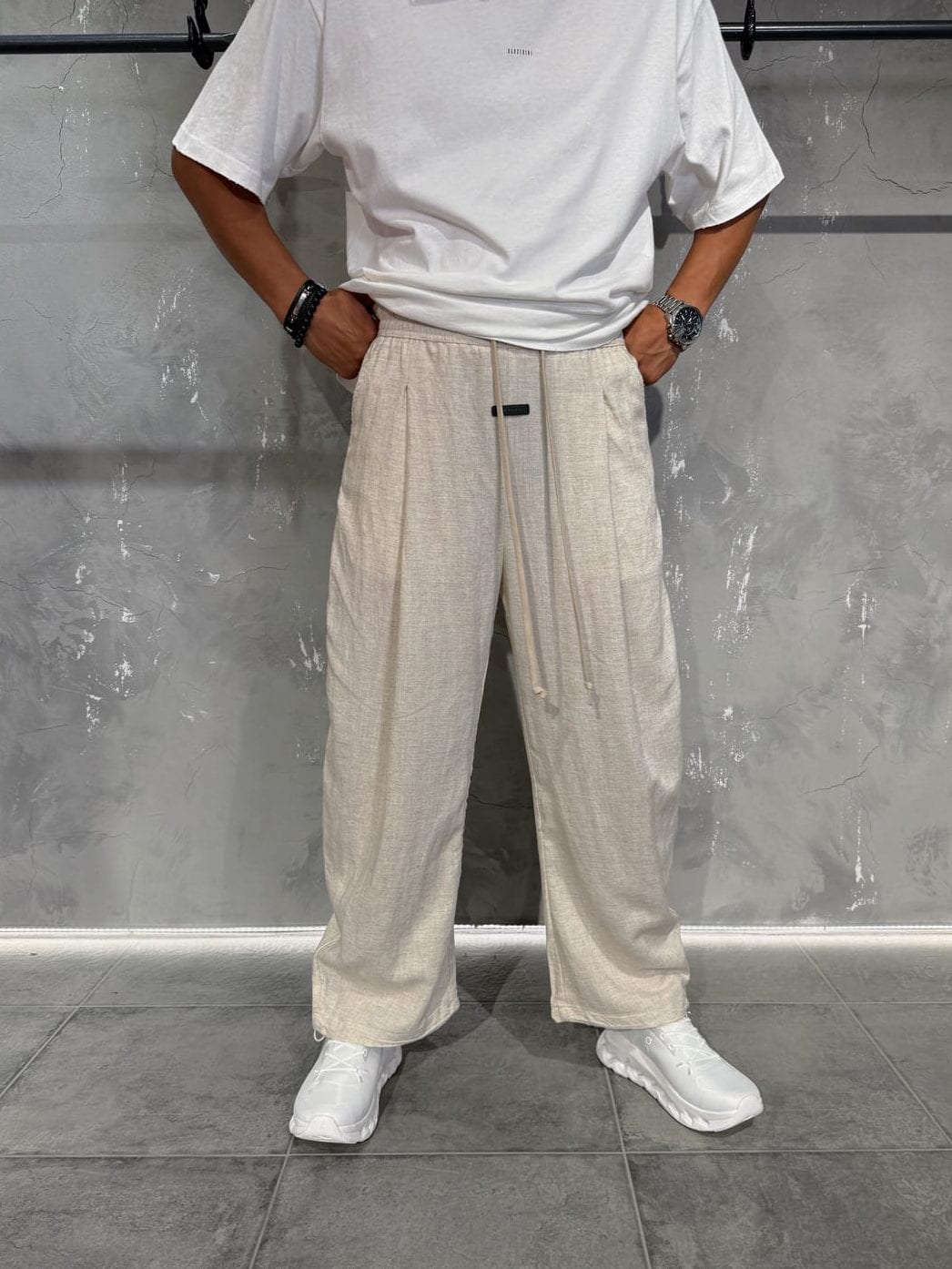 Брюки GABSERINE ELEVEN — NO LOGO STORE
