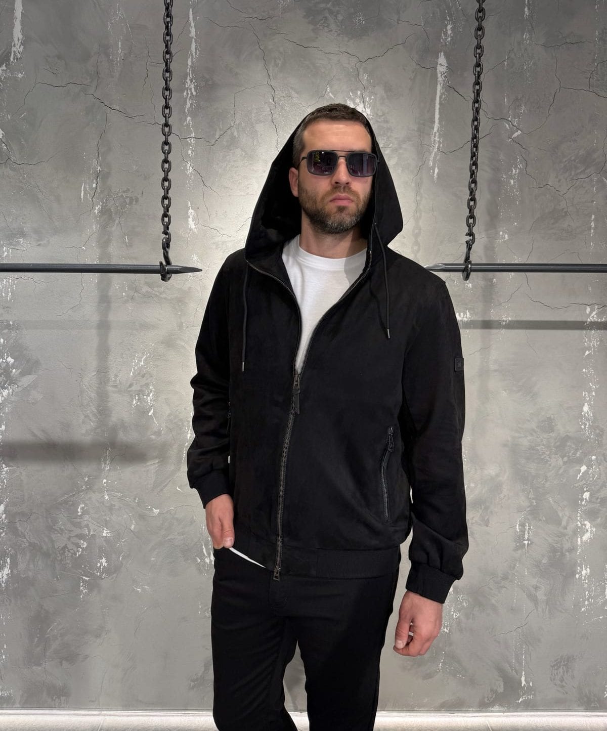 Ветровка TOM FORD замша  — NO LOGO STORE