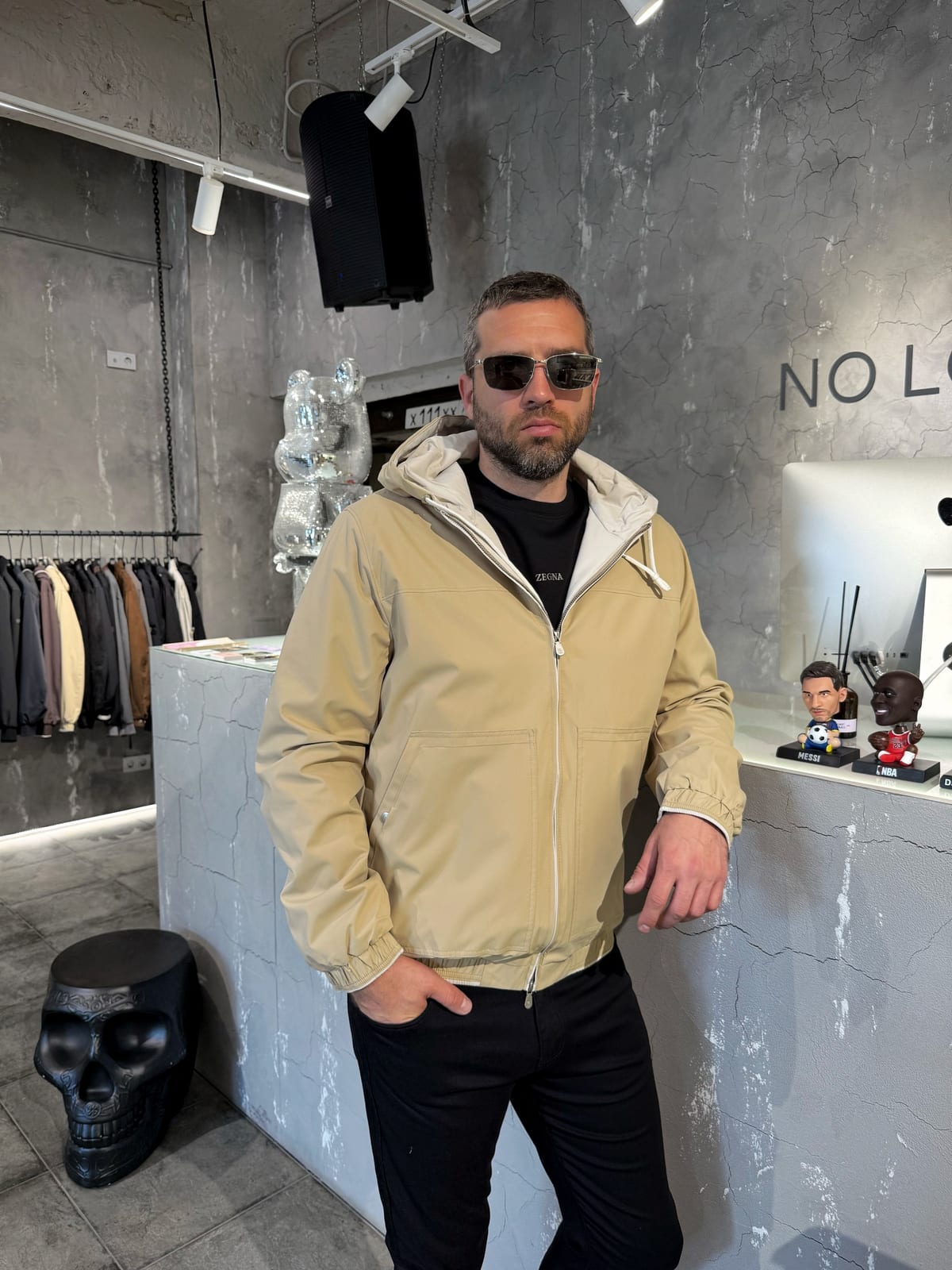Ветровка BRUNELLO CUCINELLI — NO LOGO STORE