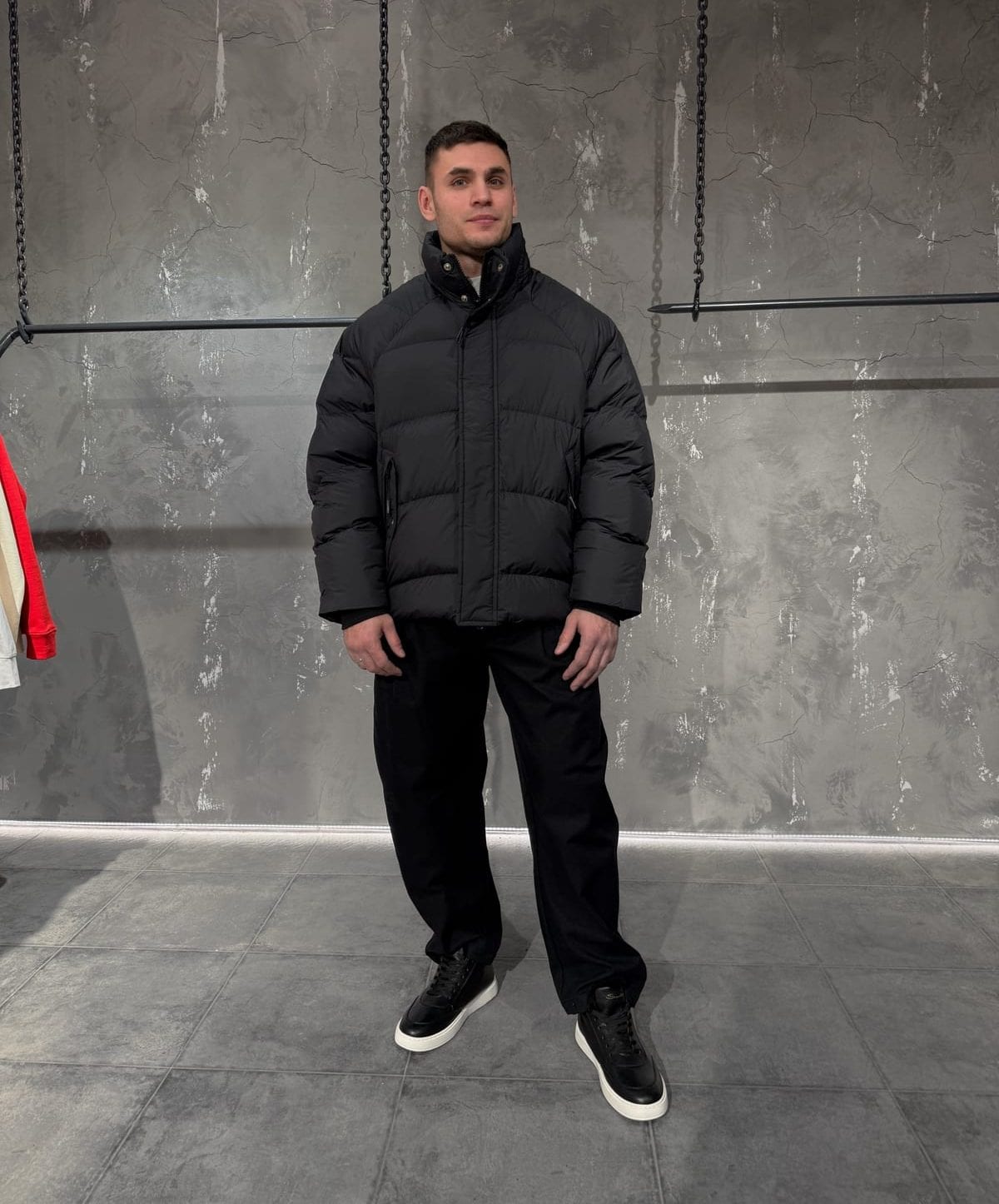 пуховик black — NO LOGO STORE