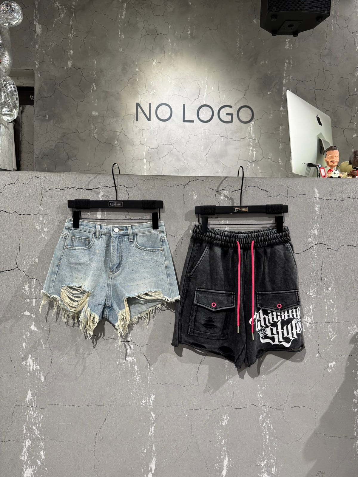 Шорты / BLUE DENIM — NO LOGO STORE