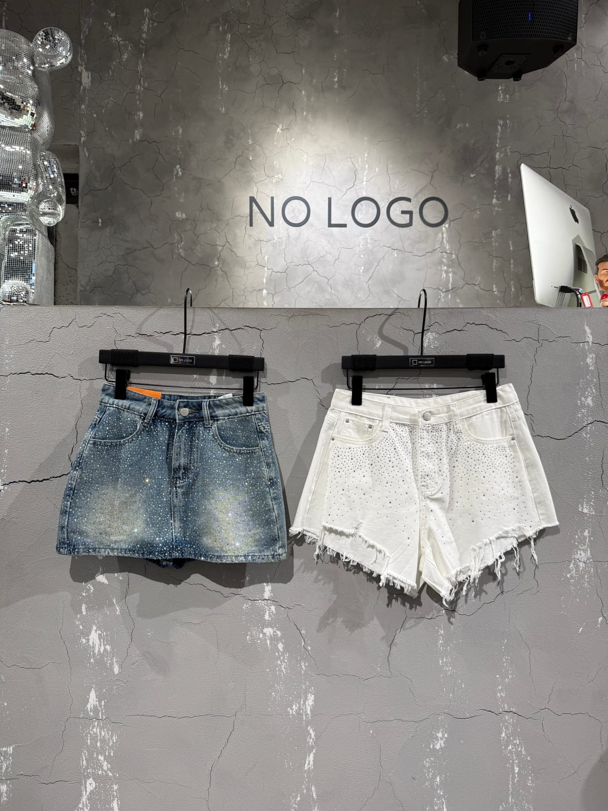 Юбка-шорты / BLUE DENIM — NO LOGO STORE