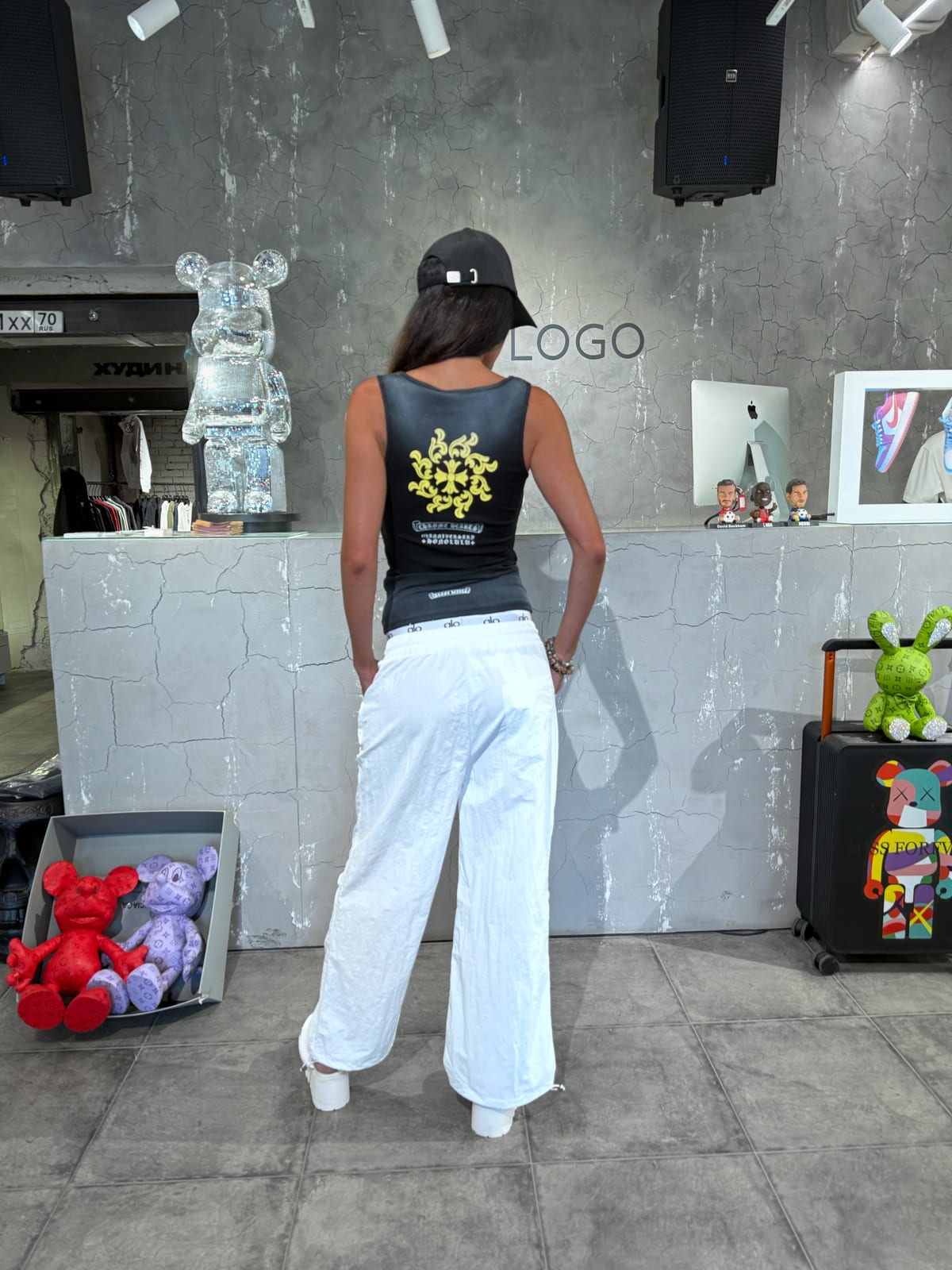 Майка CHROME HEARTS — NO LOGO STORE