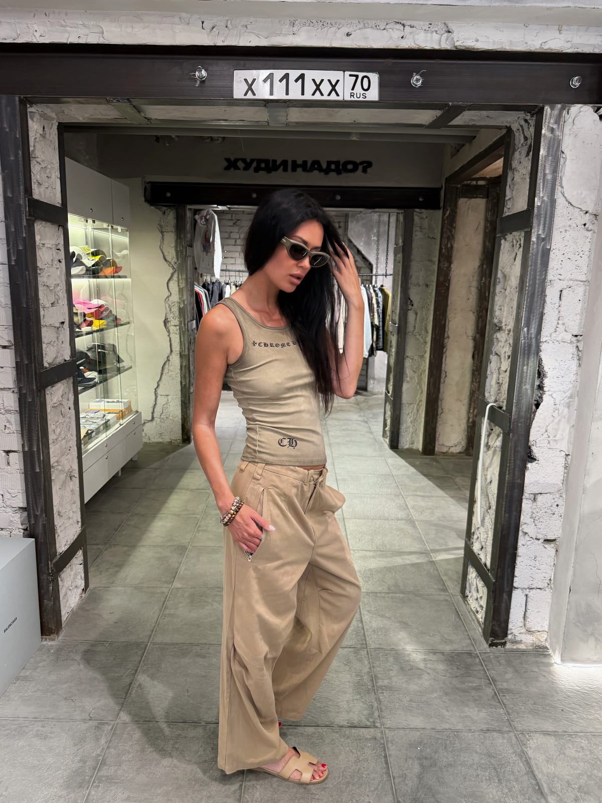 Майка CHROME HEARTS — NO LOGO STORE