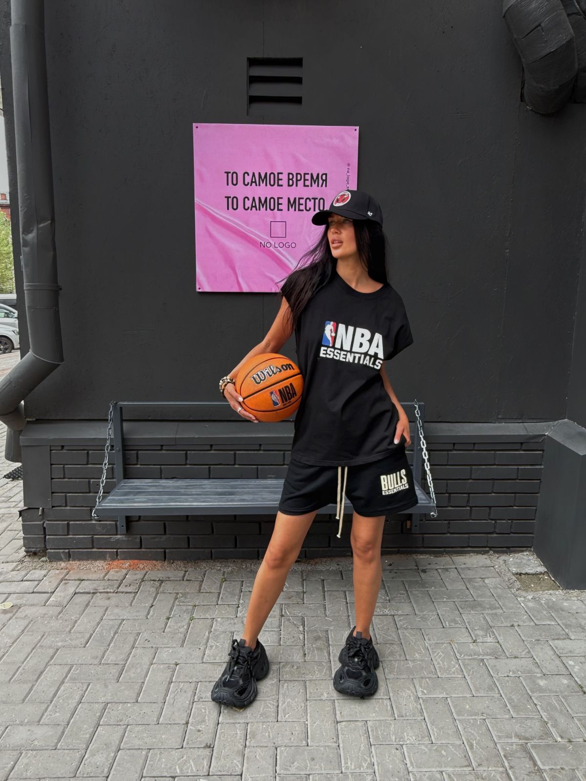 Футболка ESSENTIALS x NBA — NO LOGO STORE