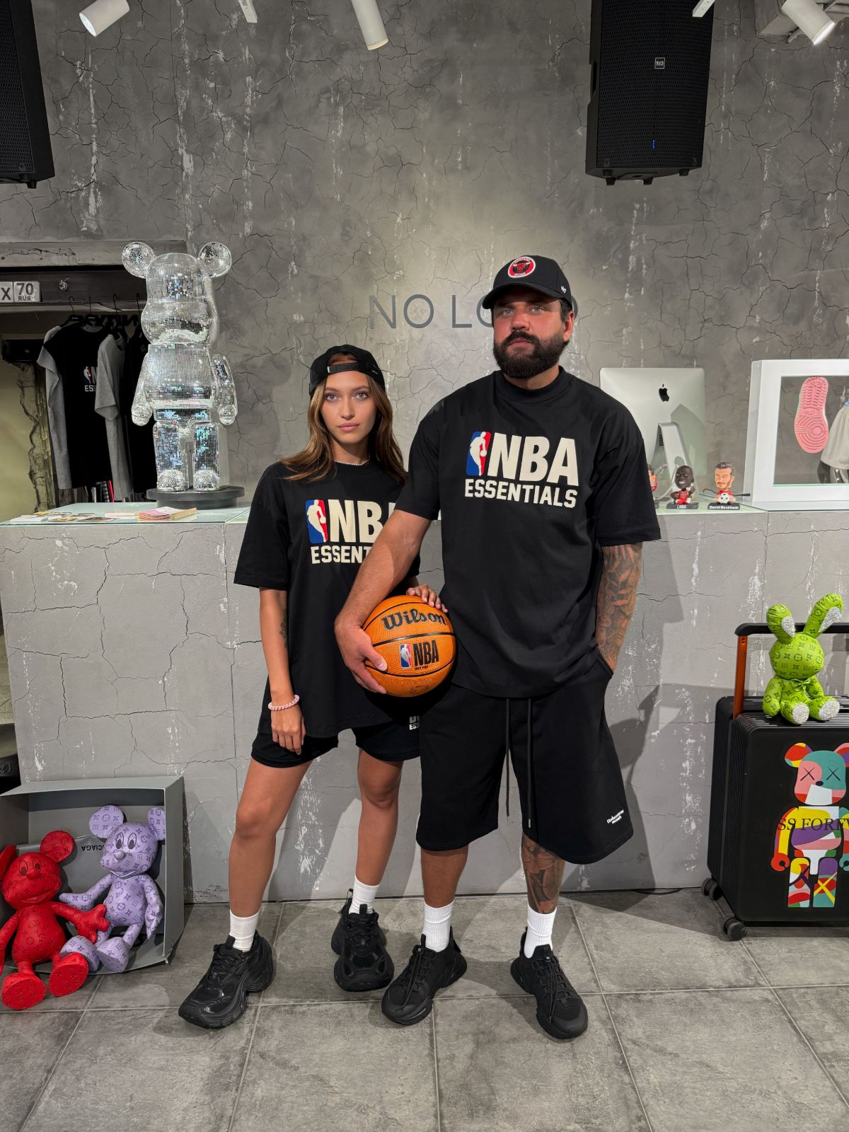 Футболка ESSENTIALS x NBA — Женское, NO LOGO STORE (фото 2)
