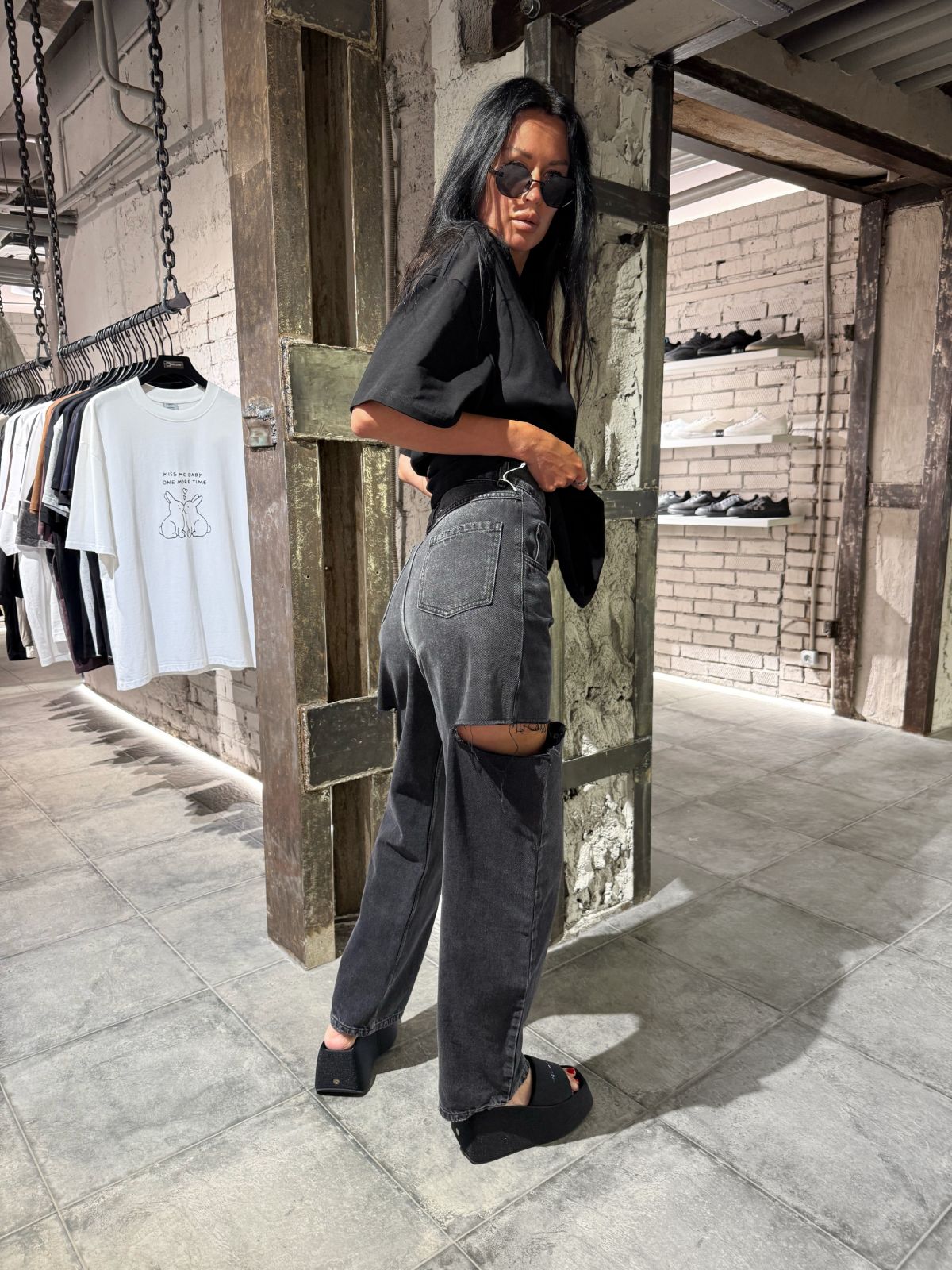 Джинсы MAISON MARGIELA — NO LOGO STORE
