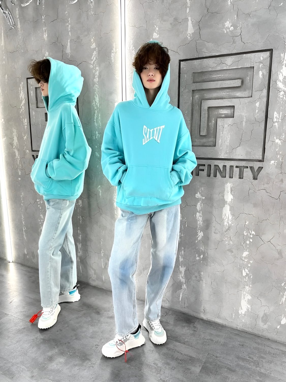 Худи SAINT MXXXXXX — Женское, NO LOGO STORE (фото 2)