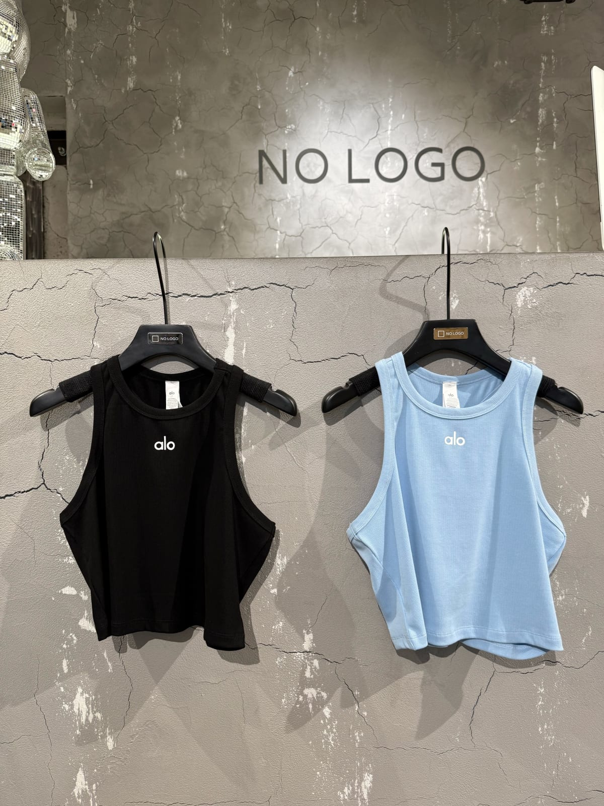 Майка ALO / BLACK — NO LOGO STORE
