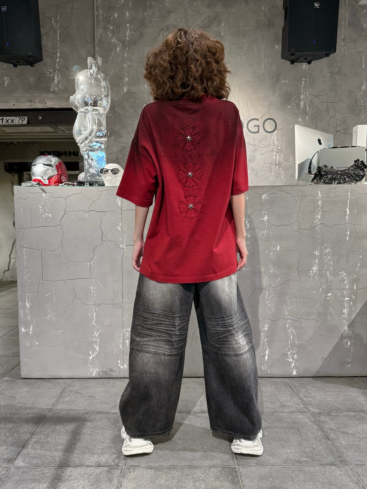 Футболка CHROME HEARTS — Женское, NO LOGO STORE (фото 2)